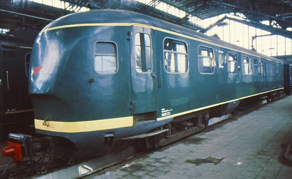 PEC 1902 in de Roosendaal NS werkplaats op 6 juli 1982