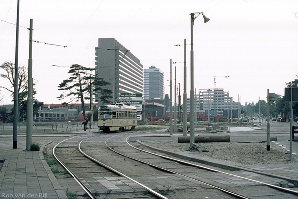 Een PCC van lijn 6 op de Bezuidenhoutseweg.