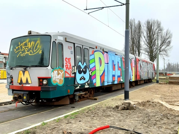 Type T 5217 op de kleiweg, 25-1-2020