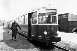 22 april 1965  het Sperwerstel, station Zwartewaal.