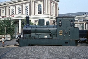 RTM Loc 57 Utrecht Ned. Spoorwegmuseum 01-08-1970