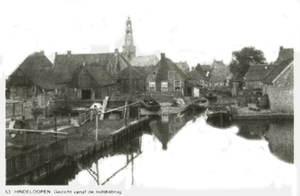 Toren vanaf indijksbrug 1915