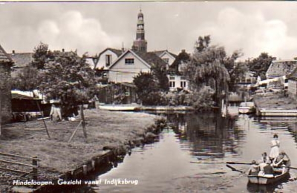 Toren vanaf Indijksbrug 1960 (?)
