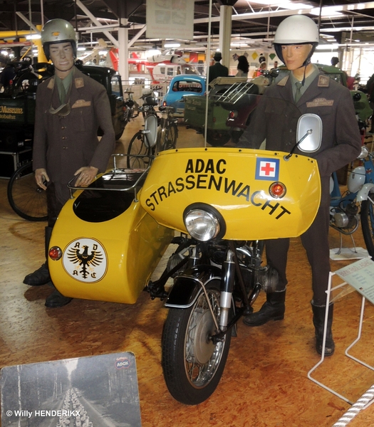 OLDTIMER MOTO 'ADAC STRASSENWACHT' SINSHEIM Museum 20160821