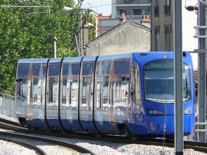 Parijs  Ile-de-France op de tramlijn T4 op 20.06.2007 -3