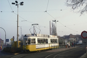 Twee voormalig Stuttgart GT4 in Halberstadt op 22.11.1994
