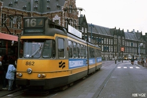 862 Amsterdamse Centraal Station. 31 maart 1992
