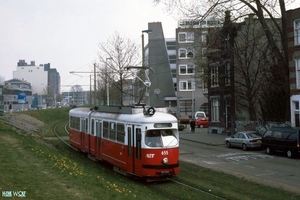 Weense trams reden op de Rotterdams lijn 2.  12-04-2002-4