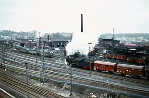 Overzicht over het Bw Aachen West genomen op 7 febr 1970.