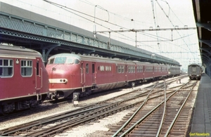 DE III rode duivel in 1962 in Nijmegen