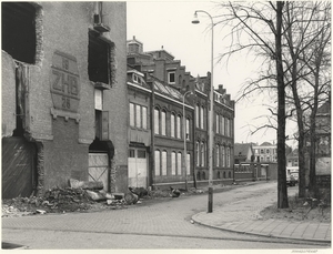 Noordstraat 36 de Zuid-Hollanse Bierbrouwerij tijdens de afbraak,
