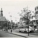 Turftmarkt  gezien naar het spui en nieuwe kerk 1965