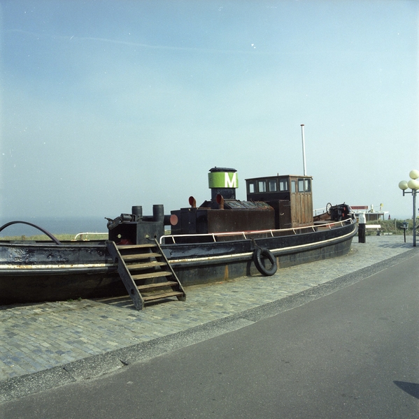 1907 daterende sleepboot Merula kreeg in 1976 een plek op de net 