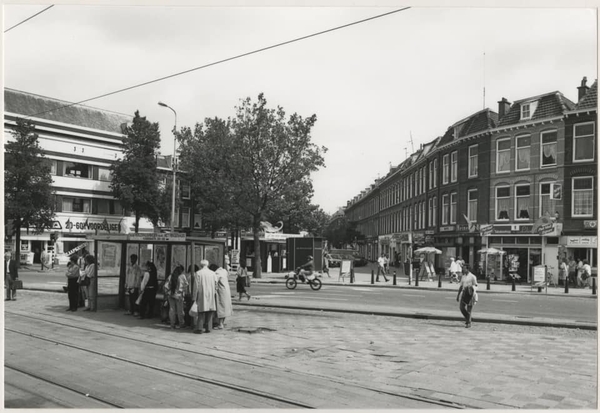 Hobbemaplein richting van der Vennestraat 10 juli 1989