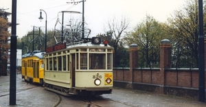 27 oktober 1996 Den Haag. HTM 826 en 1165 in het Haags Openbaar V