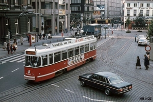 Antwerpse tram, toen nog de MIVA. 14-10-1981-5