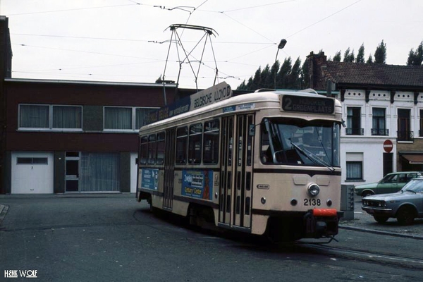 Antwerpse tram, toen nog de MIVA. 14-10-1981-11