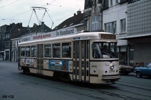 Antwerpse tram, toen nog de MIVA. 14-10-1981-13