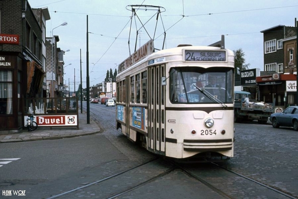 Antwerpse tram, toen nog de MIVA. 14-10-1981-18