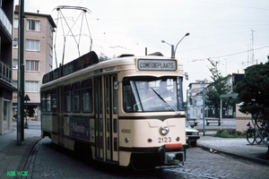 Antwerpse tram, toen nog de MIVA. 14-10-1981-22