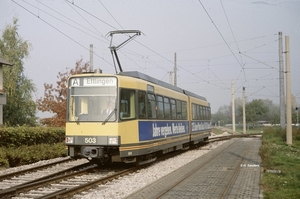 Duitsland, Karlsruhe, 16. oktober 1986.