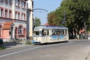 Naumburg, Gotha-Wagen 37 op de Jägerplatz, 15-08-2012