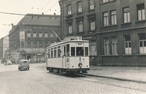 Neunkirchen. Mw 14 in het centrum, 07-1958