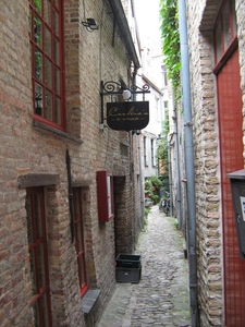 Brugge kleintste straatje