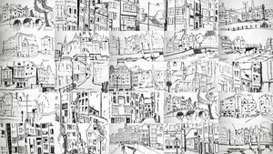 Map Roels 2 met tekeningen Amsterdam 60