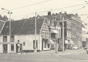 1970 - Wijnhaven gezien hoek Kalvermarkt.