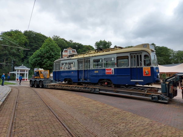 16-07-2021) is de 533 op transport gegaan naar Arnhem voor het 25