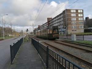 Hoftrammm (eettram) gespot op de Heuvelweg in Leidschendam.-2
