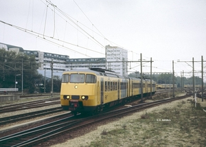 2889 bij aankomst te Rotterdam CS. 17. oktober 1985.
