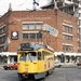 23 April 1993 Den Haag. HTM 1106 on route 10  Spui.