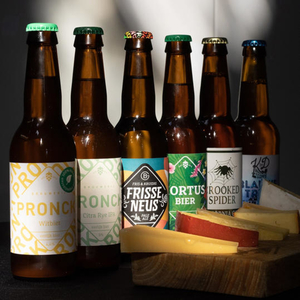 Met de Proef de Streek – Bier & Kaas box van Brouwerij Pronck