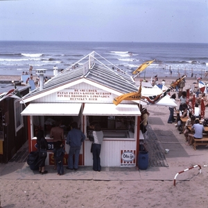 Den Haag-Scheveningen. Strandpaviljoen De Smulhoek 1975