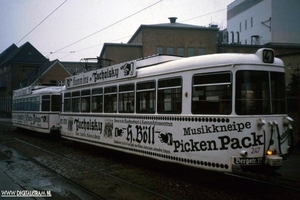 De tram in Kiel staat op de nominatie om opgeheven te worden. 06-
