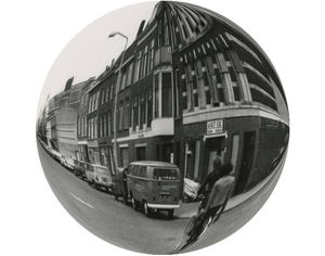 Lange Beestenmarkt 126-104, met rechts de Hamerstraat .1973