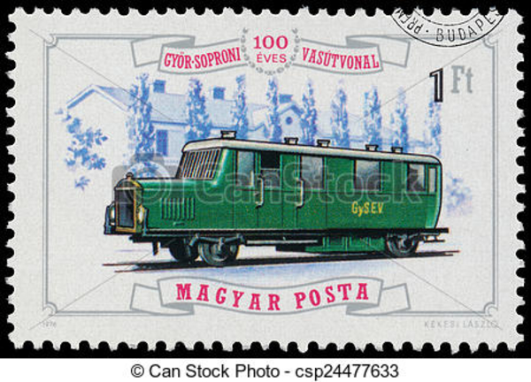 postzegel-hongarije-optredens-tekeningen_csp24477633