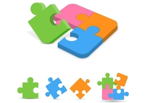 puzzle-pieces-vector-pack