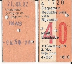 Dagretour Nijverdal-Enschede