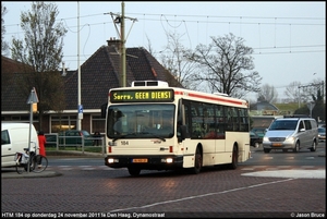 HTM 184 - Den Haag, Dynamostraat