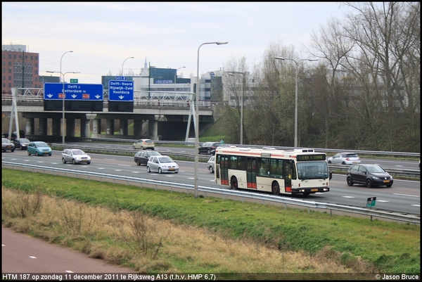 HTM 187 - Rijksweg A13 (t.h.v. HMP 6,7)