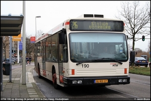 HTM 190 - Den Haag, Houtwijklaan
