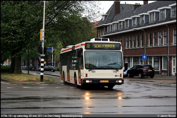 HTM 191 - Den Haag, Waalsdorperweg