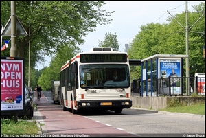 HTM 192 - Delft, Martinus Nijhofflaan