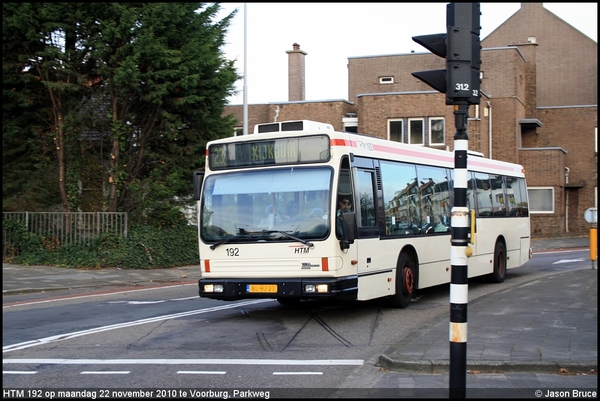 HTM 192 - Voorburg, Parkweg
