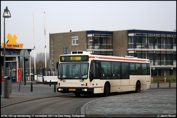 HTM 193 - Den Haag, Deltaplein