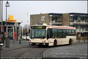 HTM 197 - Den Haag, Deltaplein