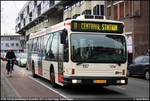 HTM 197 - Den Haag, Stationsplein